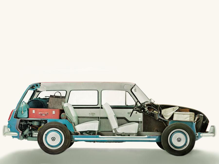 Схема Volkswagen 1600 Variant (Typ 3) 1964 года  (фото 7 из 17)